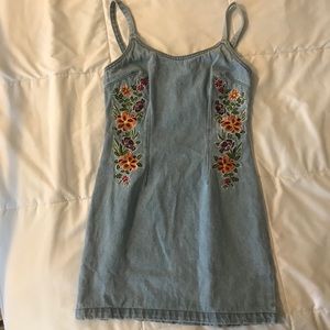 Forever 21 denim mini dress